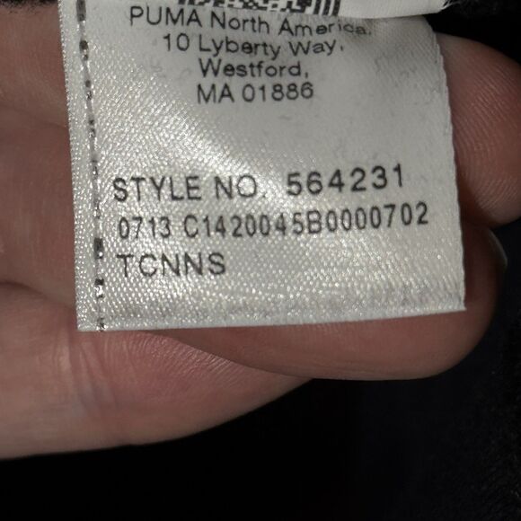 Ferrari Puma Scuderia Team Full Zip Jacket Men’s Medium Black Gray Logo EUC - Picture 15 of 15